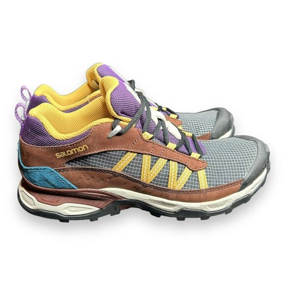 Salomon Shelter Low LTR Vanilla Ice / Chocolate Fondant Men’s Size 7 New - Picture 4 of 9